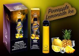 Bomb LUX Pineapple Lemonade Ice Disposable Vape Flavors